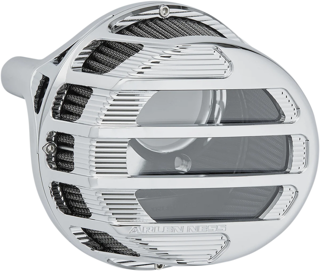 Arlen Ness Sidekick Air Cleaner Kit - Chrome 81-301 - Main Product View