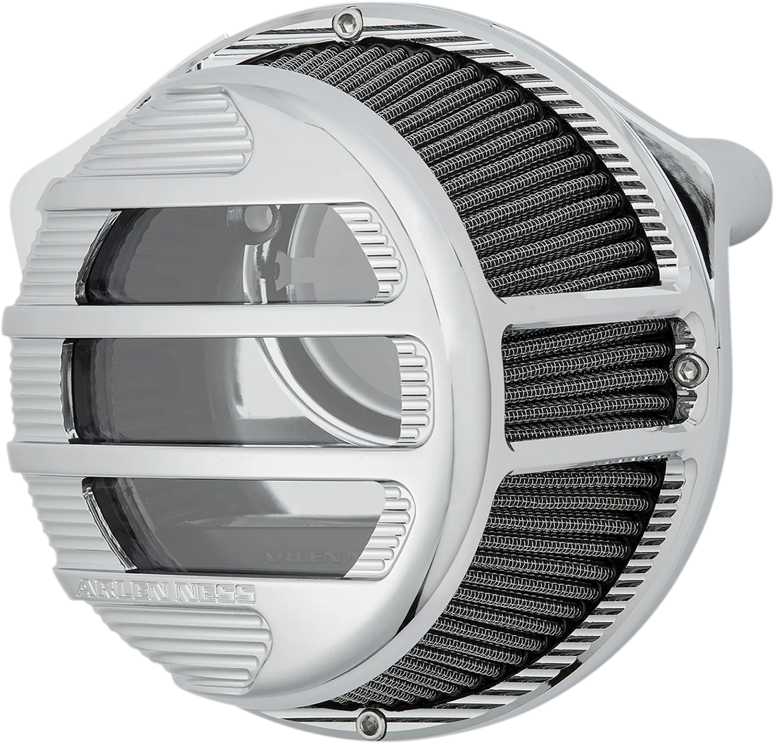 Arlen Ness Sidekick Air Cleaner Kit - Chrome 81-301 - Side View