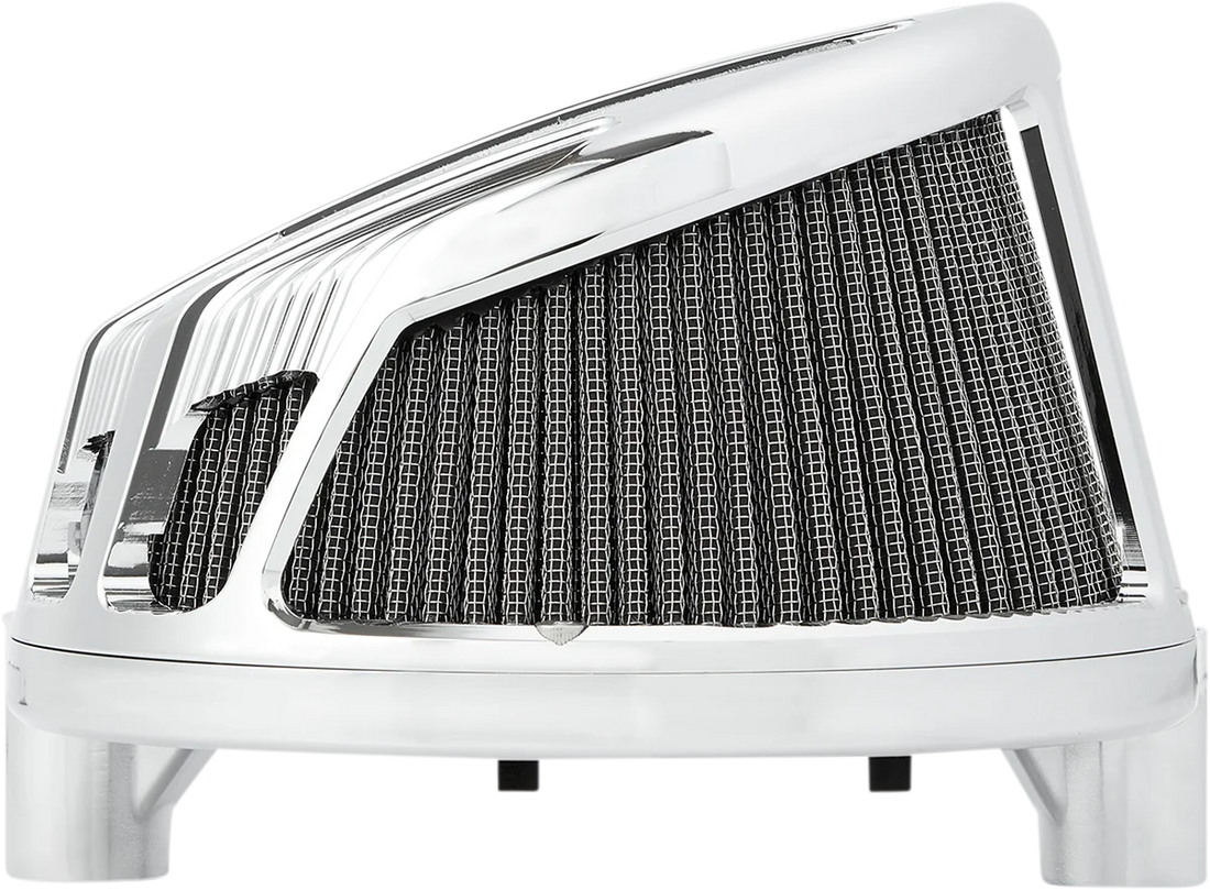 Arlen Ness Sidekick Air Cleaner Kit - Chrome 81-305 - Back View