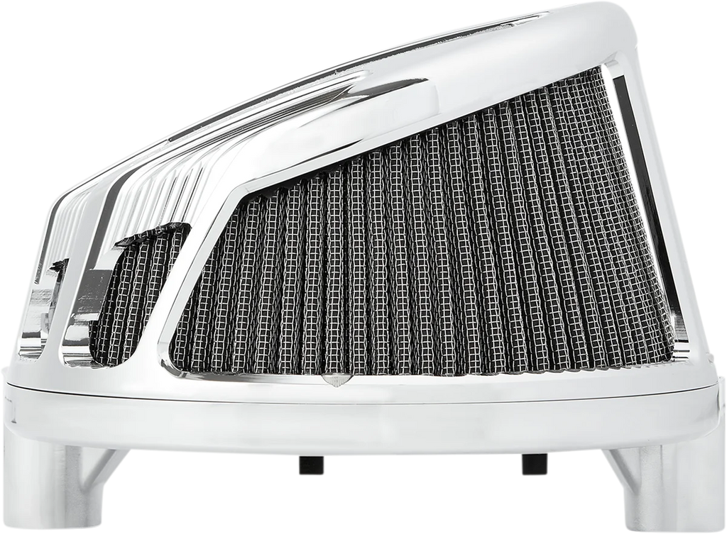 Arlen Ness Sidekick Air Cleaner Kit - Chrome 81-305 - Back View