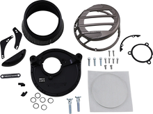 Load image into Gallery viewer, Arlen Ness Sidekick Air Cleaner Kit - Titanium 81-308 - Side View