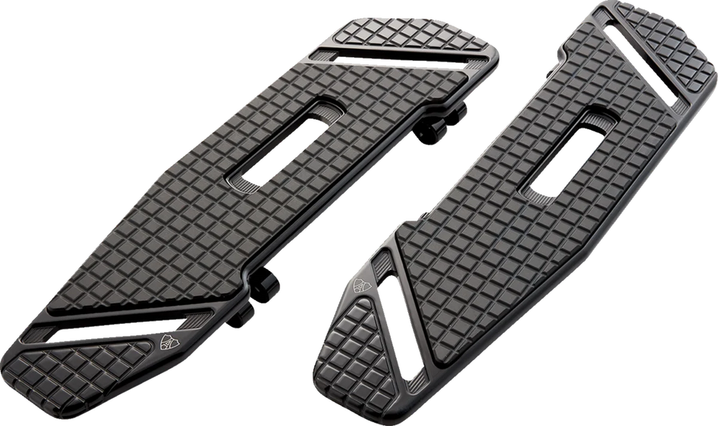 Arlen Ness SpeedLiner Floorboards - Driver - Black 410-023 - Main Product View