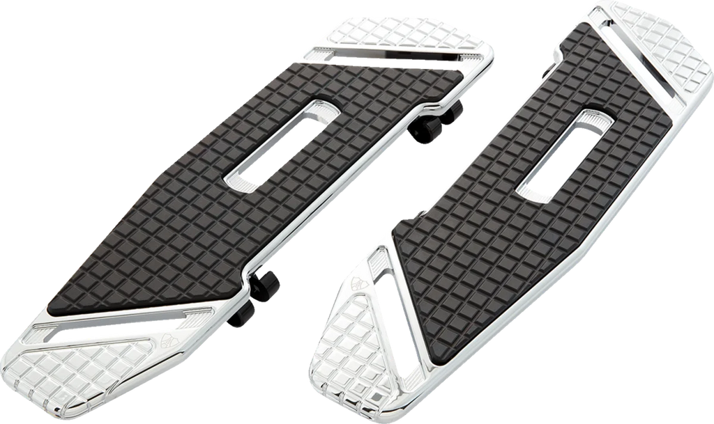 Arlen Ness SpeedLiner Floorboards - Driver - Chrome 410-022 - Main Product View