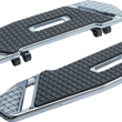 Load image into Gallery viewer, Arlen Ness SpeedLiner Floorboards - Driver - Chrome 410-022 - Side View