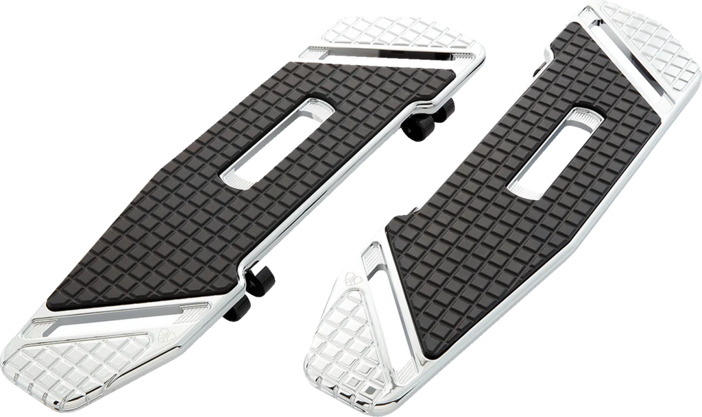 Arlen Ness SpeedLiner Floorboards - Driver - Chrome 410-025 - Main Product View