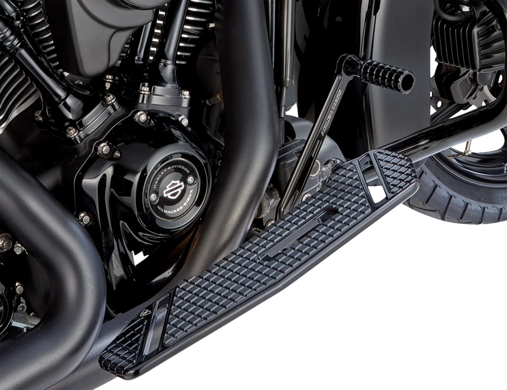 Arlen Ness SpeedLiner Floorboards - Driver - Chrome 410-025 - Detail View