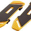 Load image into Gallery viewer, Arlen Ness SpeedLiner Floorboards - Driver - Gold 410-035 - Main Product View