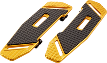 Load image into Gallery viewer, Arlen Ness SpeedLiner Floorboards - Driver - Gold 410-035 - Main Product View