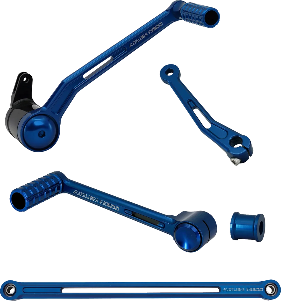Arlen Ness SpeedLiner Foot Control Kit - Solo - Blue 420-134 - Main Product View