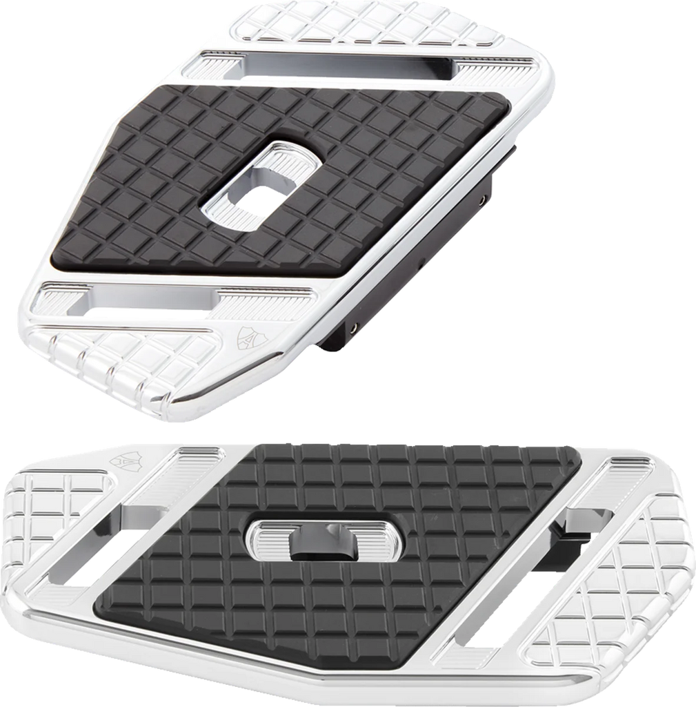Arlen Ness SpeedLiner Passenger Floorboards - Chrome 410-029 - Main Product View