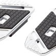 Load image into Gallery viewer, Arlen Ness SpeedLiner Passenger Floorboards - Chrome 410-029 - Side View