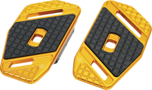 Load image into Gallery viewer, Arlen Ness SpeedLiner Passenger Floorboards - Gold 410-042 - Main Product View