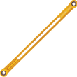 Load image into Gallery viewer, Arlen Ness SpeedLiner Shift Rod - Gold 421-005 - Main Product View