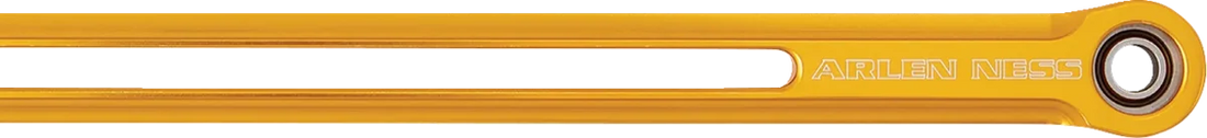 Arlen Ness SpeedLiner Shift Rod - Gold 421-005 - Back View