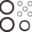 Load image into Gallery viewer, Arlen Ness Spider Hub - Dual Disc - Front - Chrome 71-661 - Side View