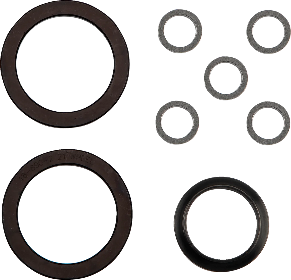 Arlen Ness Spider Hub - Dual Disc - Front - Chrome 71-661 - Side View