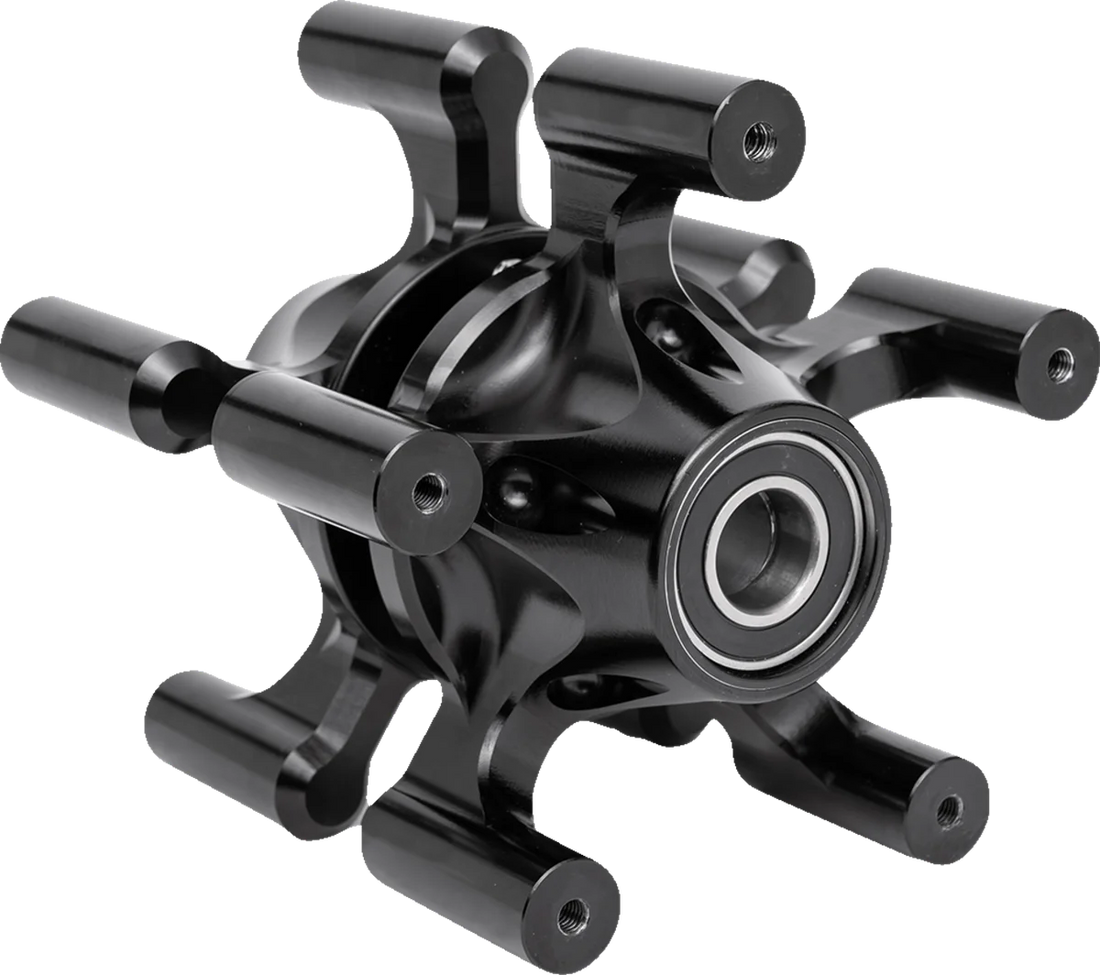 Arlen Ness Spider Hub - Dual Disc - Front - Chrome 71-661 - Additional View 5
