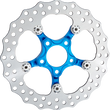 Load image into Gallery viewer, Arlen Ness Spider Rotor - 11-1/2" - Blue 300-060 - Main Product View