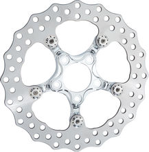 Load image into Gallery viewer, Arlen Ness Spider Rotor - 11-1/2" - Chrome 300-073 - Main Product View