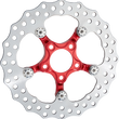 Load image into Gallery viewer, Arlen Ness Spider Rotor - 11-1/2" - Red 300-068 - Main Product View