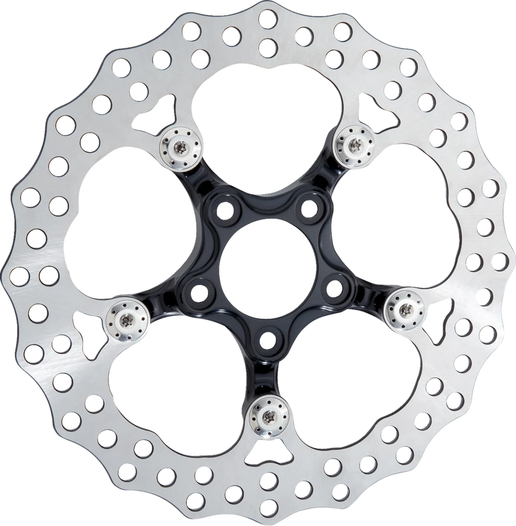 Arlen Ness Spider Rotor - 11.8" - Black 300-057 - Main Product View