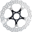 Load image into Gallery viewer, Arlen Ness Spider Rotor - 11.8" - Rear - Black 300-059 - Main Product View