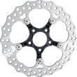 Load image into Gallery viewer, Arlen Ness Spider Rotor - 12-19/32" - Black - Front 300-108 - Main Product View
