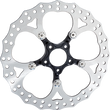 Load image into Gallery viewer, Arlen Ness Spider Rotor - 14" - Black 300-058 - Main Product View