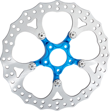 Load image into Gallery viewer, Arlen Ness Spider Rotor - 14" - Blue 300-062 - Main Product View