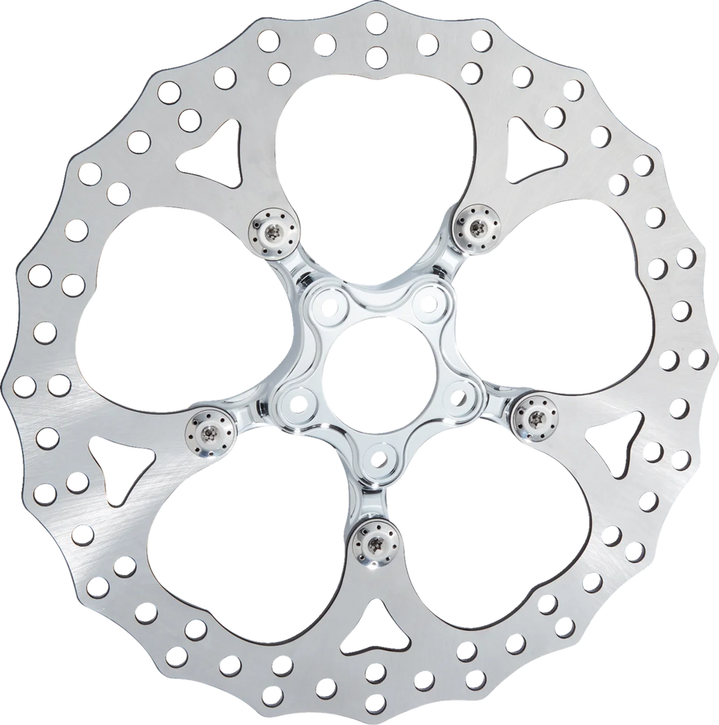 Arlen Ness Spider Rotor - 14" - Chrome 300-075 - Main Product View