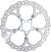 Load image into Gallery viewer, Arlen Ness Spider Rotor - 14" - Chrome 300-075 - Main Product View
