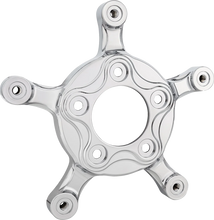 Load image into Gallery viewer, Arlen Ness Spider Rotor Adaptor - Chrome 300-081 - Main Product View