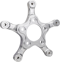 Load image into Gallery viewer, Arlen Ness Spider Rotor Adaptor - Chrome 300-083 - Main Product View