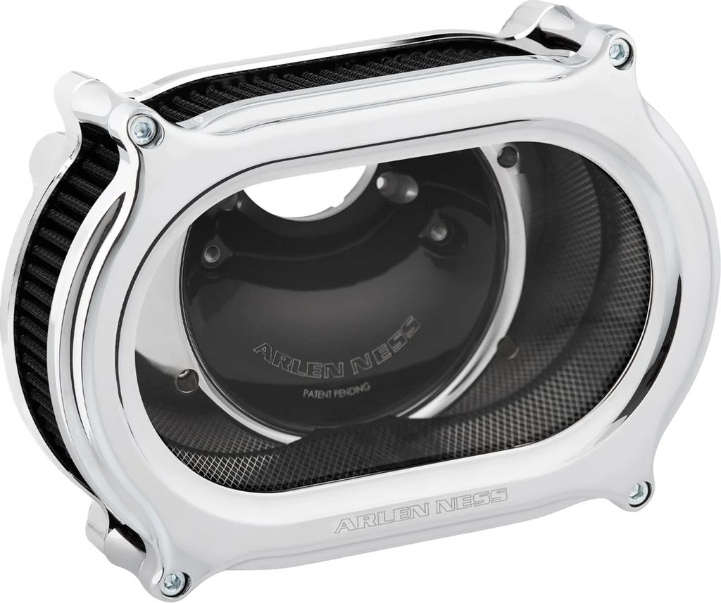 Arlen Ness Stage 2 Method™ Air Cleaner Kit - Chrome 600-213 - Main Product View