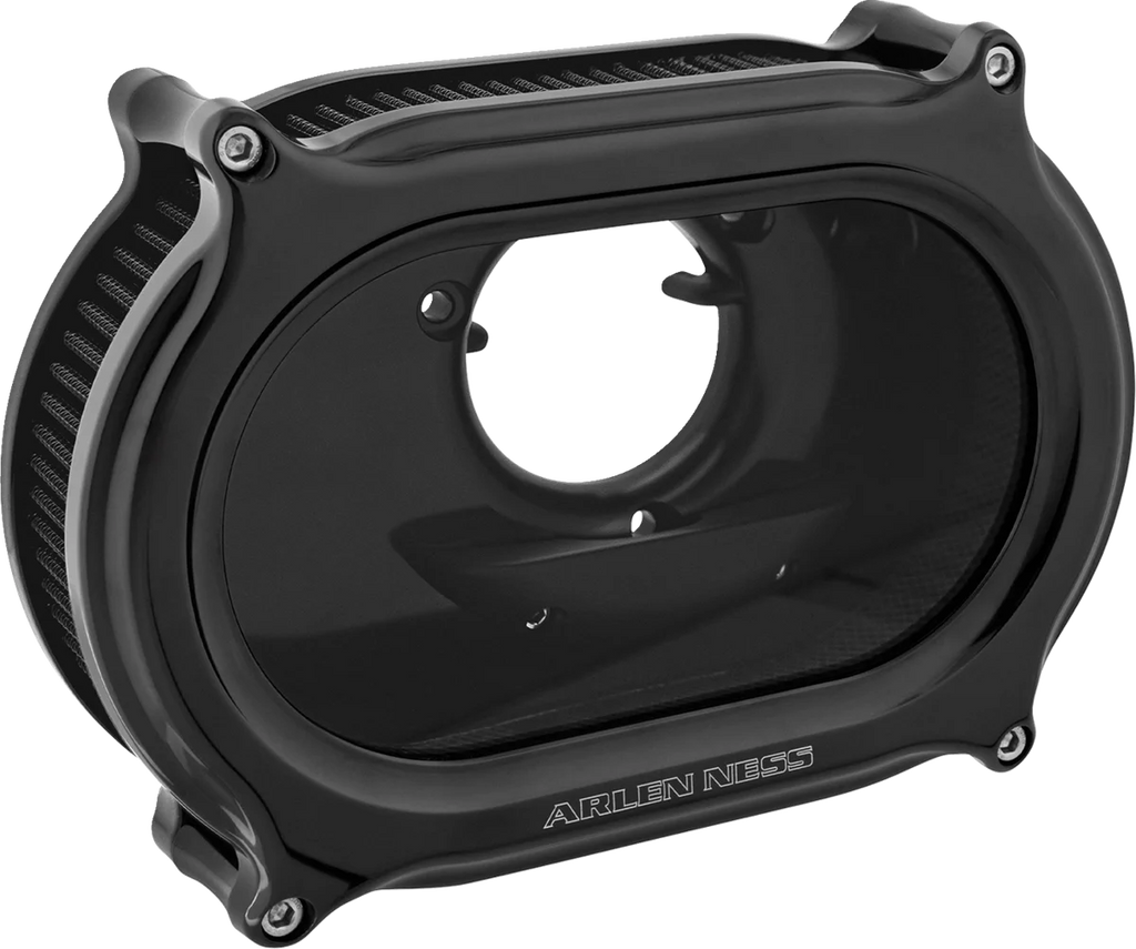 Arlen Ness Stage 2 Method™ Air Cleaner Kit - Chrome 600-257 - Side View