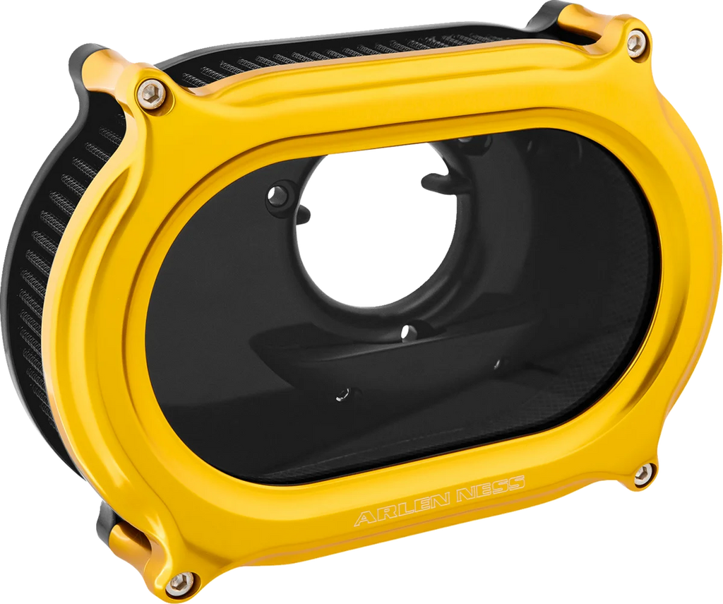 Arlen Ness Stage 2 Method™ Air Cleaner Kit - Gold 600-203 - Main Product View