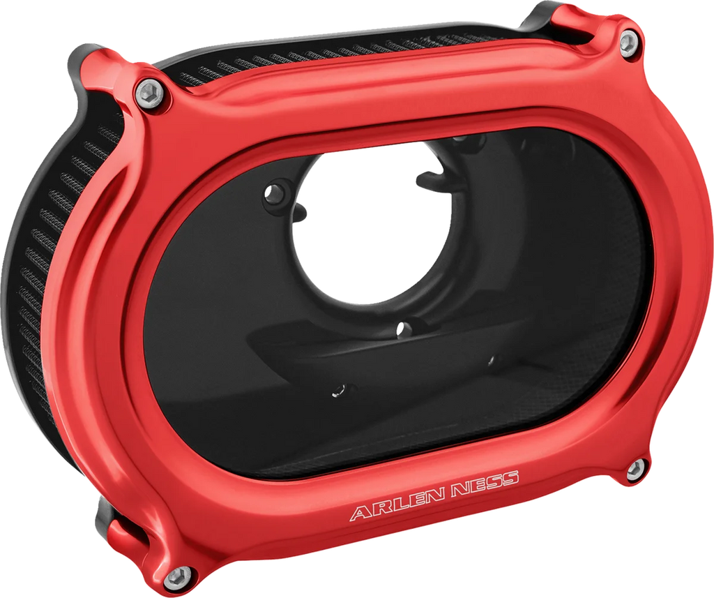 Arlen Ness Stage 2 Method™ Air Cleaner Kit - Red 600-204 - Main Product View