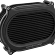 Load image into Gallery viewer, Arlen Ness Stage 2 Oval Air Cleaner Kit - All Black 600-174