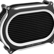 Load image into Gallery viewer, Arlen Ness Stage 2 Oval Air Cleaner Kit - Black 600-196 - Main Product View