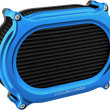 Load image into Gallery viewer, Arlen Ness Stage 2 Oval Air Cleaner Kit - Blue 600-191 - Main Product View