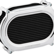 Load image into Gallery viewer, Arlen Ness Stage 2 Oval Air Cleaner Kit - Chrome 600-175 - Main Product View