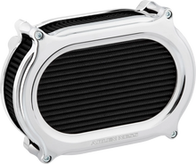 Load image into Gallery viewer, Arlen Ness Stage 2 Oval Air Cleaner Kit - Chrome 600-195 - Main Product View