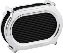 Load image into Gallery viewer, Arlen Ness Stage 2 Oval Air Cleaner Kit - Chrome 600-207 - Main Product View