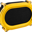 Load image into Gallery viewer, Arlen Ness Stage 2 Oval Air Cleaner Kit - Gold 600-197 - Main Product View