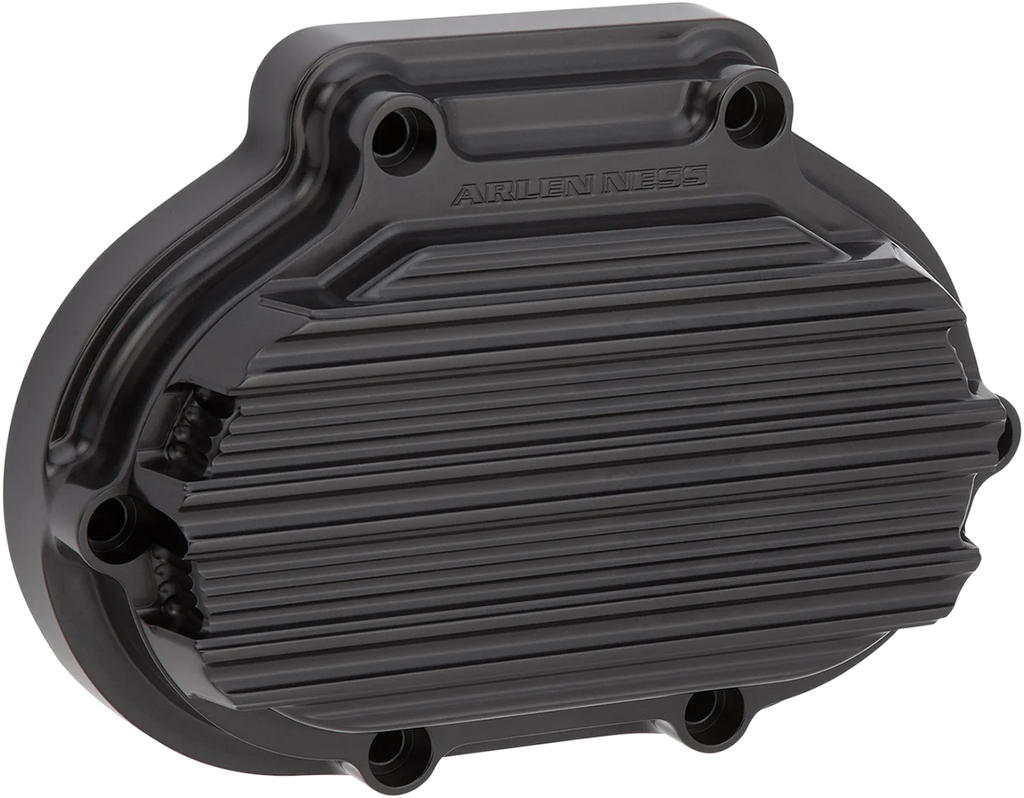 Arlen Ness Transmission Cover - Black 03-826 - Side View