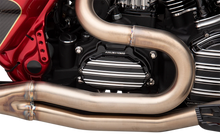 Load image into Gallery viewer, Arlen Ness Transmission Cover - Hydraulic - Black - Big Twin 03-823 - Side View