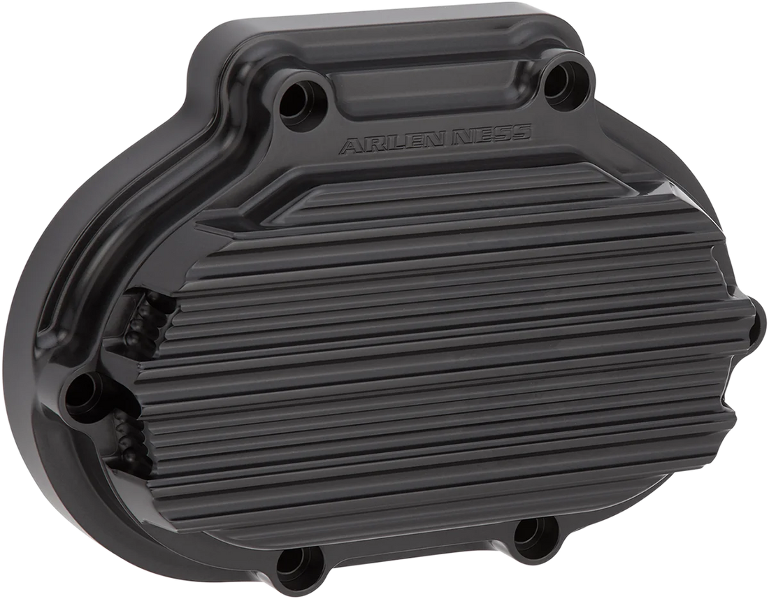 Arlen Ness Transmission Cover - Titanium 03-815 - Side View