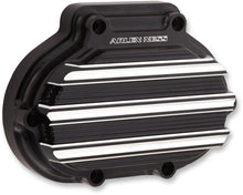Load image into Gallery viewer, Arlen Ness Transmission Side Cover - Black - Cable 03-813 - Main Product View