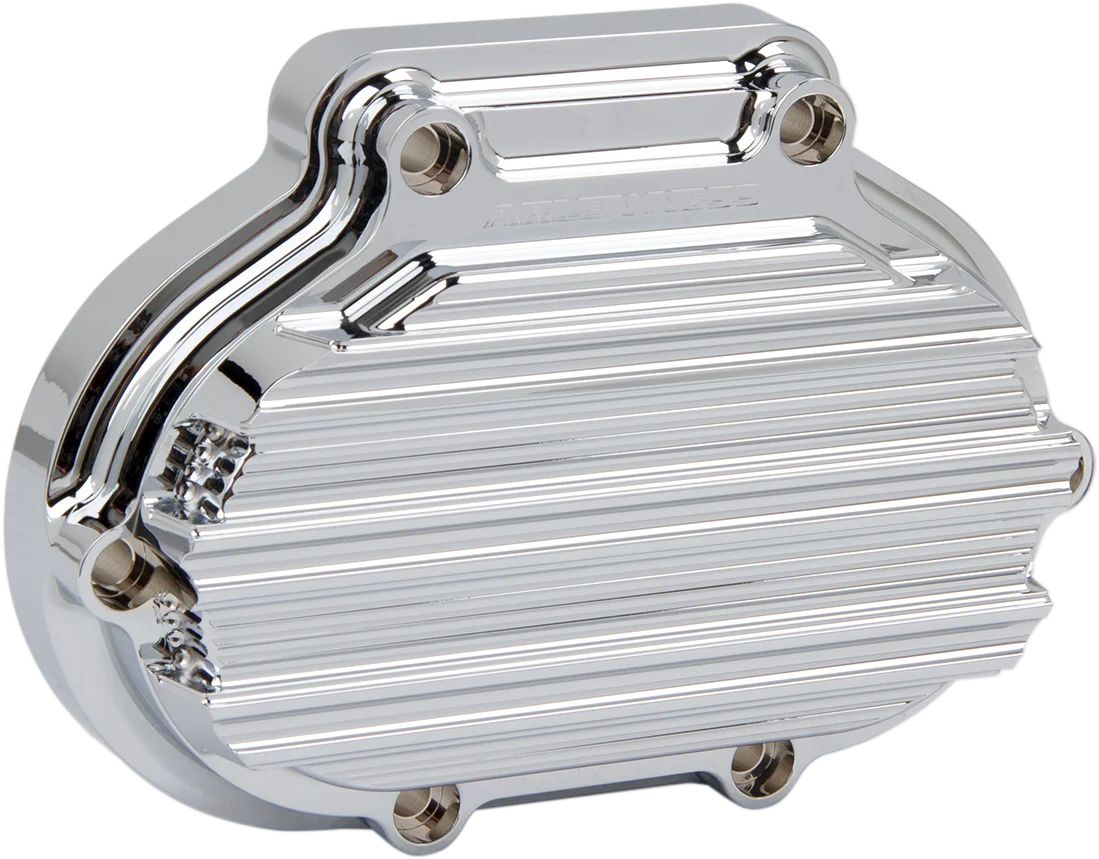 Arlen Ness Transmission Side Cover - Black - Cable 03-813 - Side View