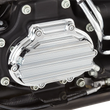Load image into Gallery viewer, Arlen Ness Transmission Side Cover - Chrome - Cable 03-812 - Side View